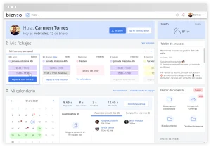 app control horario bizneo