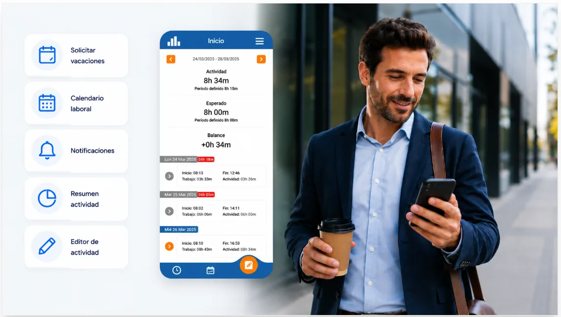 workmeter app móvil